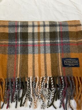 Pendleton Tartan 100% Wool Scarf